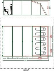 Kahjustatud pakendiga toode. Matkatelk Coleman Vail 6, roheline hind ja info | Spordi-, vabaaja-, turismikaubad kahjustatud pakendis | kaup24.ee