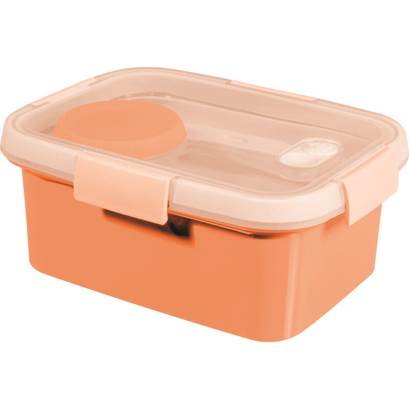 Toidukonteiner Lunch Kit ristk&uuml;likukujuline 1,2L Smart To Go mix цена и информация | Toidu säilitusnõud | kaup24.ee