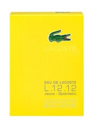 Tualettvesi Lacoste Eau de Lacoste L.12.12 Jaune EDT meestele 50 ml цена и информация | Мужские духи | kaup24.ee