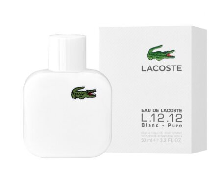 Parfüüm Lacoste Eau de Lacoste L.12.12 Blanc EDT meestele 50 ml hind ja info | Meeste parfüümid | kaup24.ee
