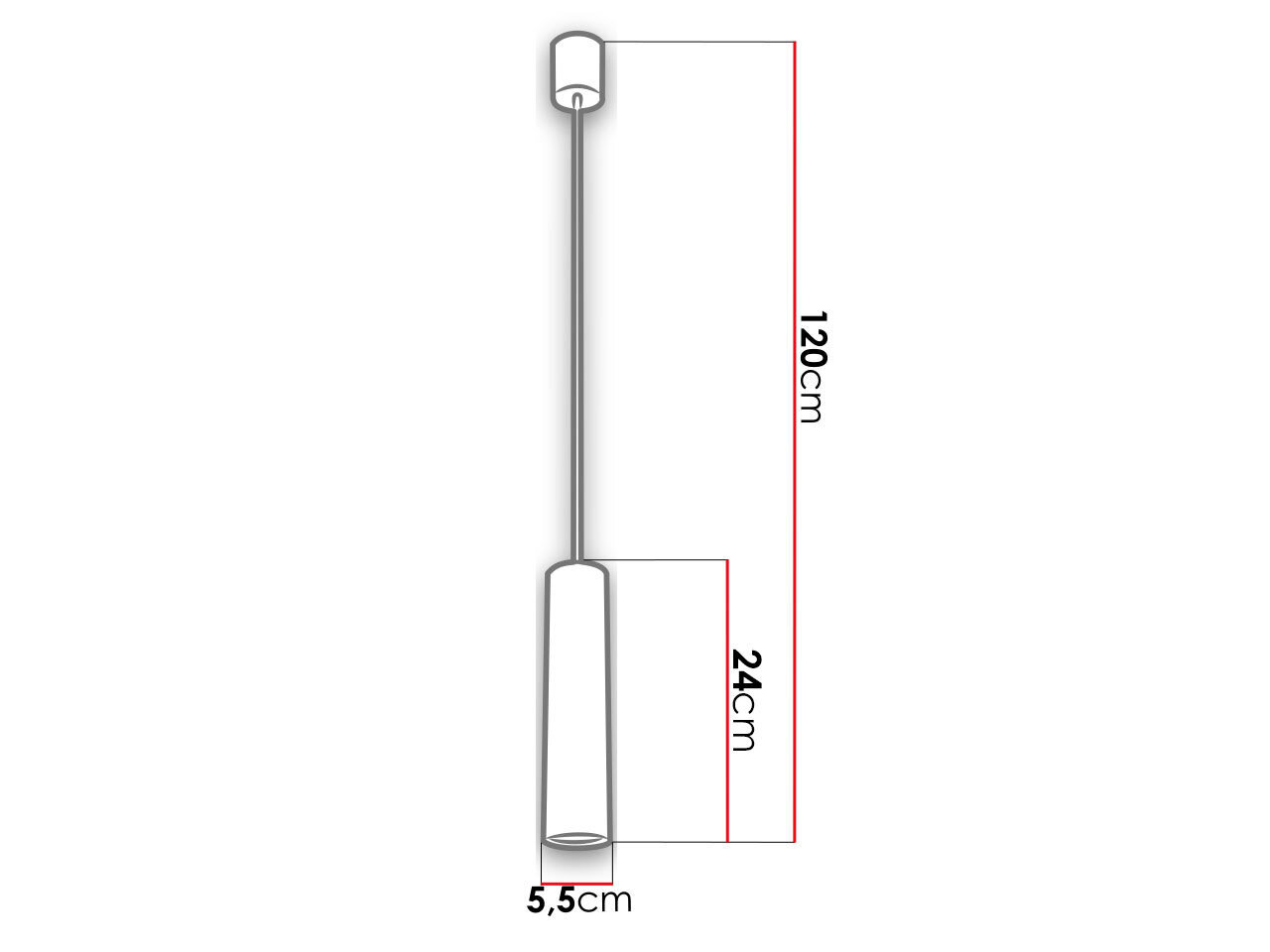 Rippvalgusti Eye White M-valge hind ja info | Rippvalgustid | kaup24.ee