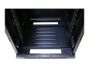 Extralink 27U 600x600 Must | Rackmount kapp | seistes hind ja info | Esikukapid | kaup24.ee