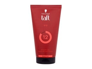 Juuksekujundusgeel Schwarzkopf Taft V12 Styling Gel 12, 150 ml hind ja info | Viimistlusvahendid juustele | kaup24.ee