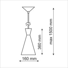 Rippvalgusti - Il Mio Modern 1C 305466 hind ja info | Rippvalgustid | kaup24.ee