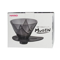 Hario - V60 MUGEN - Пластиковая капельница - Черный цена и информация | Чайники, кофейники | kaup24.ee