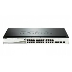 Коммутатор D-link-DGS-1210-24P/E 24 PoE 10/100/1000 цена и информация | Выключатели, розетки | kaup24.ee