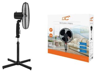 Standing Fan WT02 40W 16" black цена и информация | Вентиляторы | kaup24.ee