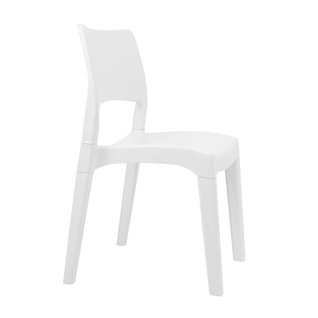 Krzesło ogrodowe Progarden Klik Klak 52 x 53,5 x 82 cm Virnastatav Valge цена и информация | Aiatoolid | kaup24.ee
