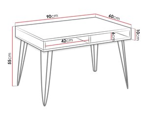 Diivanilaud TRELONTO-platinum grande oak hind ja info | Diivanid ja diivanvoodid | kaup24.ee