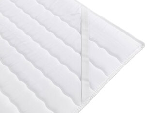 Kontinentaalvoodi JUNIOR KAMIRE 1-ekoskóra Soft 017 (biała) + Fresh 01-100x200 cm-Vasak цена и информация | Кровати | kaup24.ee