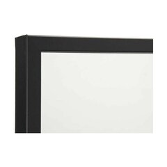 Настенное зеркало 50 x 70 cm Чёрный Деревянный MDF (2 штук) цена и информация | Зеркала | kaup24.ee