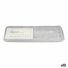 Коврик для ванной комнаты Beauty Products Серый Белый (40 x 1,5 x 60 cm) (12 штук) цена и информация | Ковры | kaup24.ee