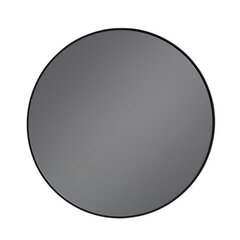 Настенное зеркало 50 x 1,5 x 50 cm Стеклянный Серый Металл цена и информация | Зеркала | kaup24.ee