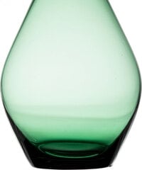 Vaas Roheline Klaas 12 x 12 x 33 cm hind ja info | Vaasid | kaup24.ee