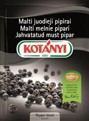 Kotanyi Ground Black Pepper, 30 г, 25 упаковок цена и информация | Специи, наборы специй | kaup24.ee