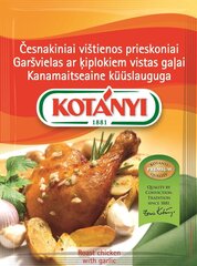 Курица с чесноком Kotanyi, 30 г, 25 упаковок цена и информация | Специи, наборы специй | kaup24.ee