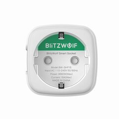 Smart socket Blitzwolf BW-SHP15, ZigBee, 3680W цена и информация | Выключатели, розетки | kaup24.ee