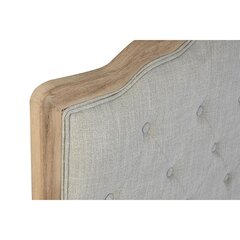 Изголовье кровати DKD Home Decor полиэстер Светло-серый Дуб (180 x 10 x 120 cm) цена и информация | Кровати | kaup24.ee