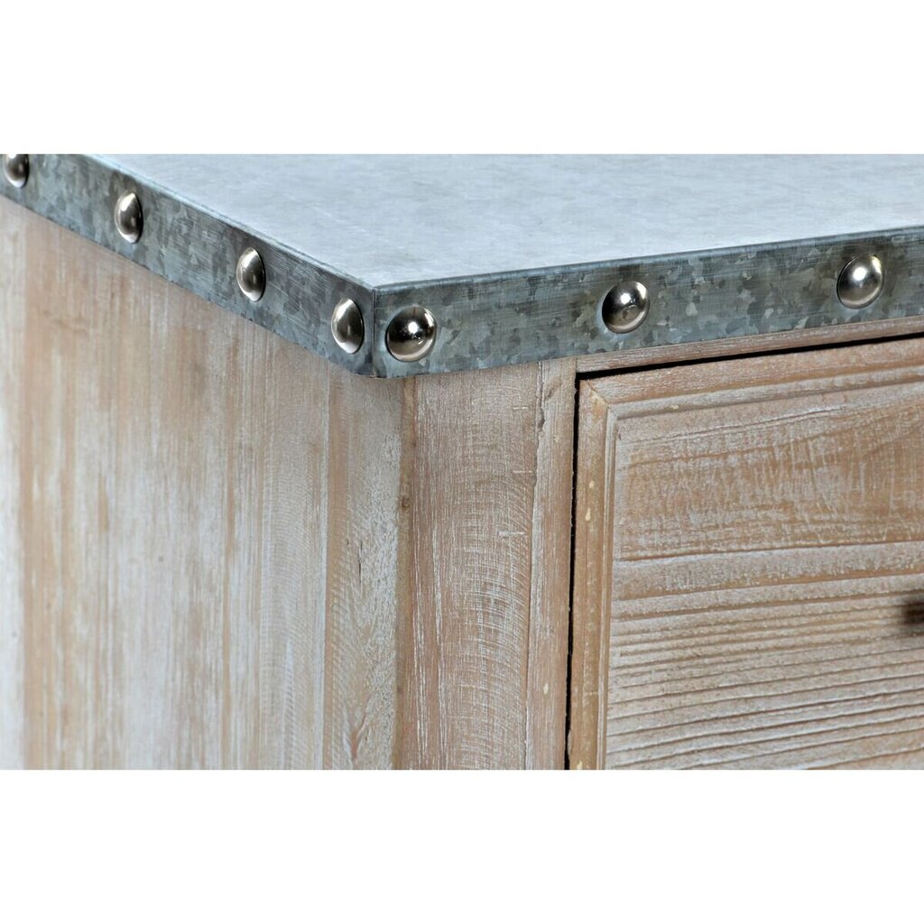 Pidulik Mööbel DKD Home Decor 120,5 x 34,5 x 86 cm Naturaalne Puit Alumiinium цена и информация | Kummutid | kaup24.ee