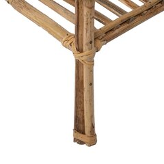 Мебель для прихожей 76,2 x 26 x 76,2 cm Натуральный Бамбук цена и информация | Столы-консоли | kaup24.ee