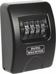 Burg-Wachter Safety-deposit box Burg-Wachter KeySafe 10 Keys 13 x 4 x 18 cm Black Zinc hind ja info | Seifid | kaup24.ee