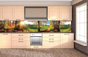 Dimex Line Kitchen Back Wall Foil Self -Adhesive Meadow | Клейская пленка - Декоративная пленка - Защита от брызг для кухни | Премиальное качество - сделано в ЕС | 350 см х 60 см цена и информация | Фотообои | kaup24.ee