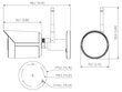 IP-KAAMERA IPC-HFW1230DS-SAW-0360B Wi-Fi - 1080p 3.6 mm DAHUA цена и информация | Valvekaamerad | kaup24.ee