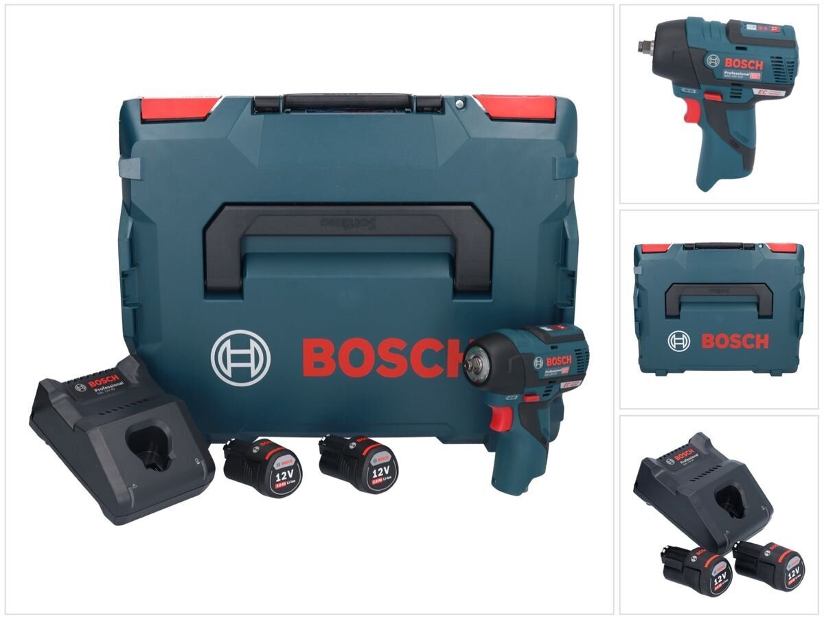 Safui si wotsɔna ƒoa nui Bosch GDS 12V-115, 12V, kple charger hind ja info | Akutrellid, kruvikeerajad | kaup24.ee