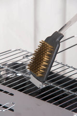 Grillresti puhastushari BBQ Cleaning Brush 2 in 1 hind ja info | Grillitarvikud ja grillnõud | kaup24.ee