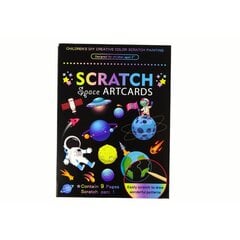 Scratch Coloring Book For Kids Outer Space цена и информация | Книжки - раскраски | kaup24.ee