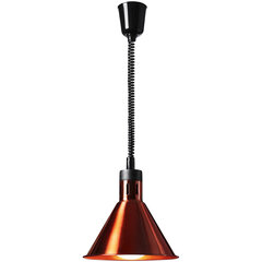 Infrapunanõude soojenduslamp IR rippuv vask diam. 27cm 250W 10139051 цена и информация | Люстры | kaup24.ee