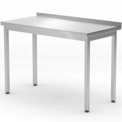 Eelarverida STAL 1200 x 600 x 850 mm veljega laud - Hendi 817216 hind ja info | Köögi- ja söögilauad | kaup24.ee