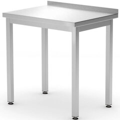 Eelarverida STAL 600 x 600 x 850 mm laud – Hendi 817186 hind ja info | Köögi- ja söögilauad | kaup24.ee