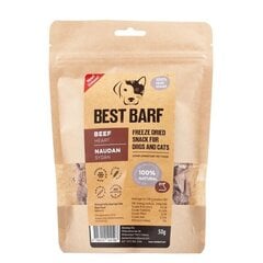 Best barf külmkuivatatud maius veisesüda 50g цена и информация | Сухой корм для собак | kaup24.ee