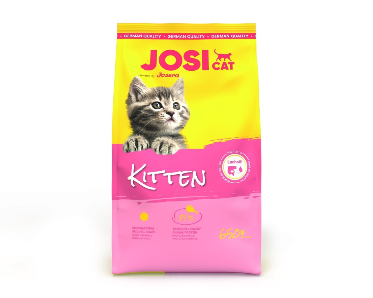 Josera Josicat liha ja teradega, 650 g цена и информация | Kuivtoit kassidele | kaup24.ee