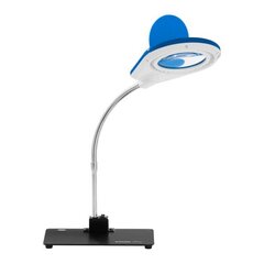 Varjuta LED-laualamp suurendusklaasiga 5x/10x - Sinine 10047791 цена и информация | Настольные лампы | kaup24.ee