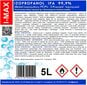 Isopropüülalkohol Isopropanool IPA I-MAX 99,9% 5L 10008451 hind ja info | Värvid | kaup24.ee