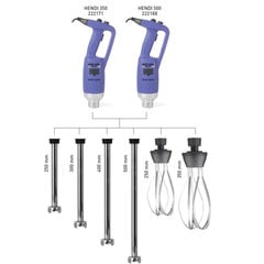 Vispliga piitsuhoob Kitchen Line 350 / 500 segisti ajamile, pikkus 250 mm - Hendi 222263 10031091 hind ja info | Köögitarbed | kaup24.ee