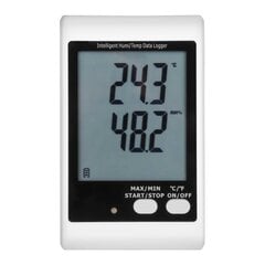 Termohügromeetri temperatuuri ja niiskuse salvesti vahemik 0 - 100% -35 - 70C USB 10090511 hind ja info | Käsitööriistad | kaup24.ee