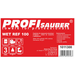 Salvrätikud leotamiseks POWER ProfiSauber WET REF 100 - REFILL 10113001 hind ja info | Käsitööriistad | kaup24.ee