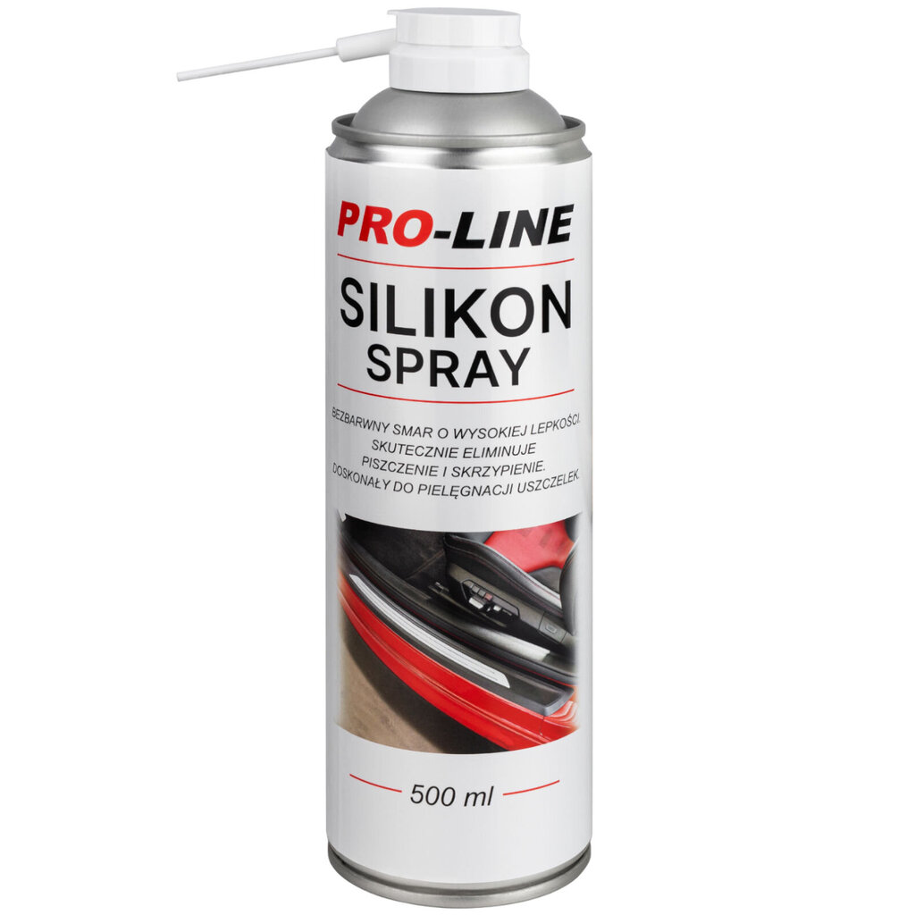 Silikoonrasvasprei PRO-LINE tihendite hooldamiseks 500ml 10106761 hind ja info | Käsitööriistad | kaup24.ee