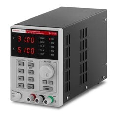 Labori toiteallikas mälufunktsiooniga 0-30VDC 0-5A USB / RS232 + CD S-LS-31 цена и информация | Источники питания | kaup24.ee