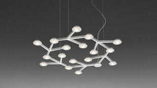 Artemide Net By Gerhard Reichert And Michele De Lucchi Circular 1575010A ripplambid Hõbe OS hind ja info | Rippvalgustid | kaup24.ee