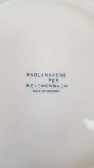 Reichenbach By Paola Navone supikausid Valge Valge sinine 21 CM, hind ja info | Lauanõud ja kööginõud | kaup24.ee