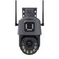 WIFI kaamera inimese tuvastamise funktsiooniga PYRAMID PYR-SH600CDL, 2X3MP, 36X zoom, microSD suuruse, integreeritud mikrofon, iCsee app цена и информация | Valvekaamerad | kaup24.ee