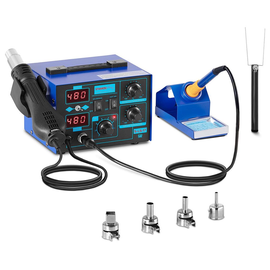 Hot Air Stamos Soldering S-LS-17 Basic jootmisjaam цена и информация | Keevitusseadmed | kaup24.ee