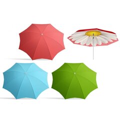 Parasol przeciwsłoneczny Sile Ø 240 cm hind ja info | Päikesevarjud, markiisid ja alused | kaup24.ee