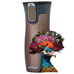 Termokruus, Contigo West Loop 470 ml, Latte - Peacock Eye цена и информация | Термосы, термокружки | kaup24.ee