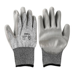 Cut resistant Gloves L Deli Tools цена и информация | Механические инструменты | kaup24.ee