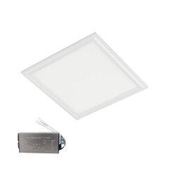 LED-paneel 48w 4000k 595x595mm ip44 valge raam +varustuskomplekt hind ja info | Süvistatavad ja LED valgustid | kaup24.ee